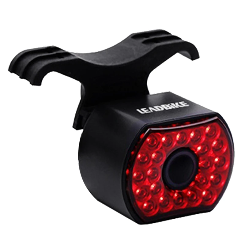 

LEADBIKE Cycling Tail Light Waterproof Smart Sensing Bicycle Tail Light Auto Start Brake Bike Tail Light Accessories