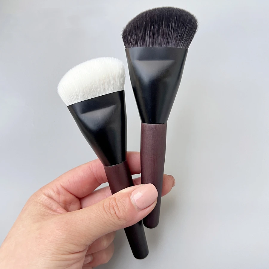 

Shaped Sculpting Foundation Brush Contour Goat Hair Multifunctional Concealer Makeup Brushes Beauty Tools