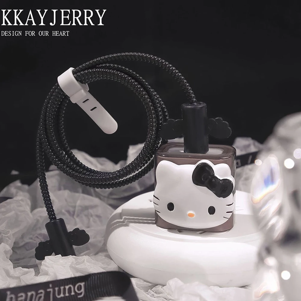 Cute Sanrio Hello Kitty for 18/20W iphone Charger Protective Case Diy Decoration Break-Proof Kawaii Gifts for Girls
Cute Sanrio Hello Kitty for 18/20W iphone Charger Protective Case Diy Decoration Break-Proof Kawaii Gifts for Girls