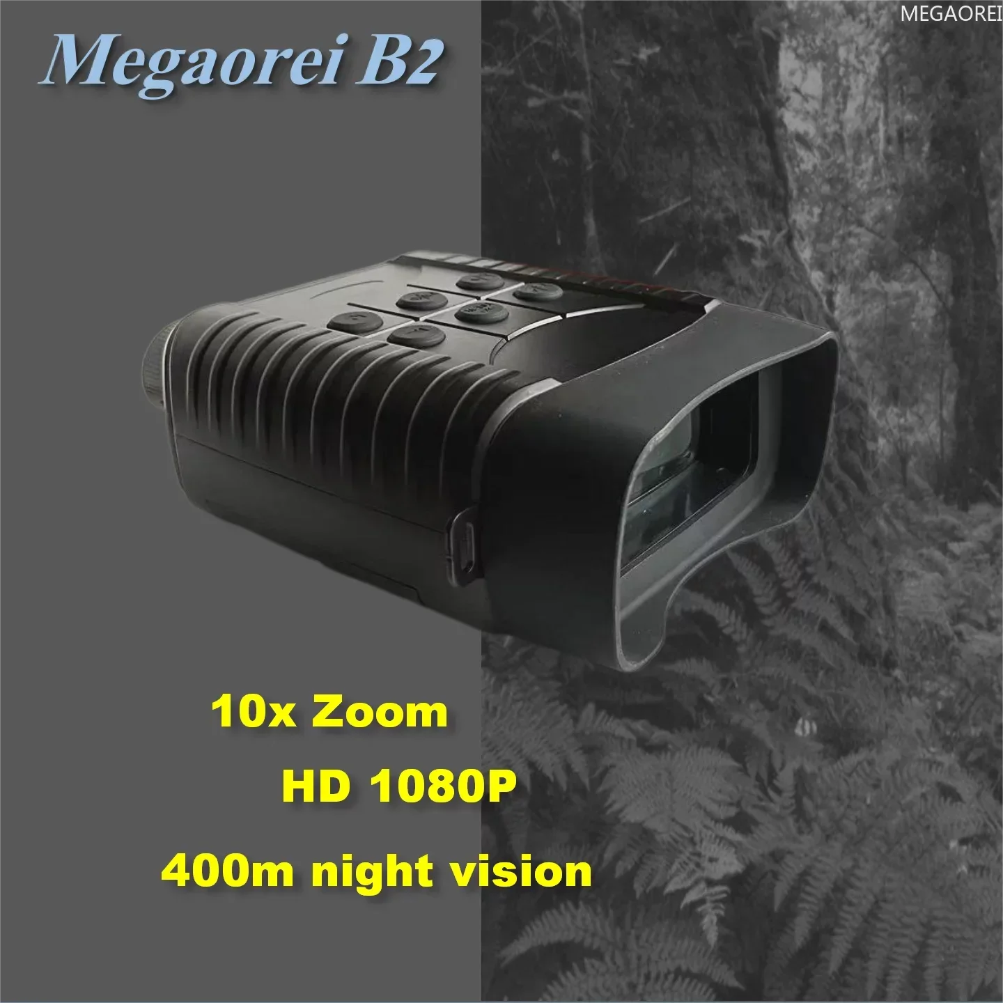NEW Megaorei B2 1080P HD Large Screen Binocular Infrared Night Vision Telescope For Night Travel And CampingNV
NEW Megaorei B2 1080P HD Large Screen Binocular Infrared Night Vision Telescope For Night Travel And CampingNV