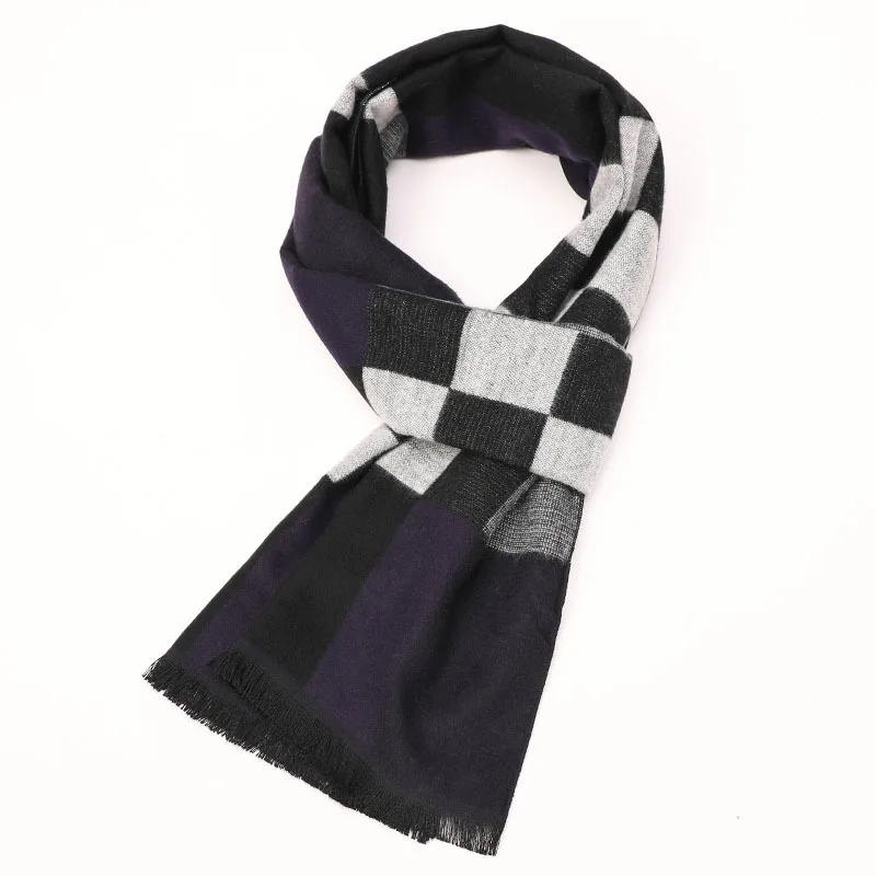 Designer Brand Winter Men Scarf Fashion Men's Plaid Scarves Warm Pashmina Soft Long Shawl Bufandas Male Accessories Shawls
Designer Brand Winter Men Scarf Fashion Men's Plaid Scarves Warm Pashmina Soft Long Shawl Bufandas Male Accessories Shawls