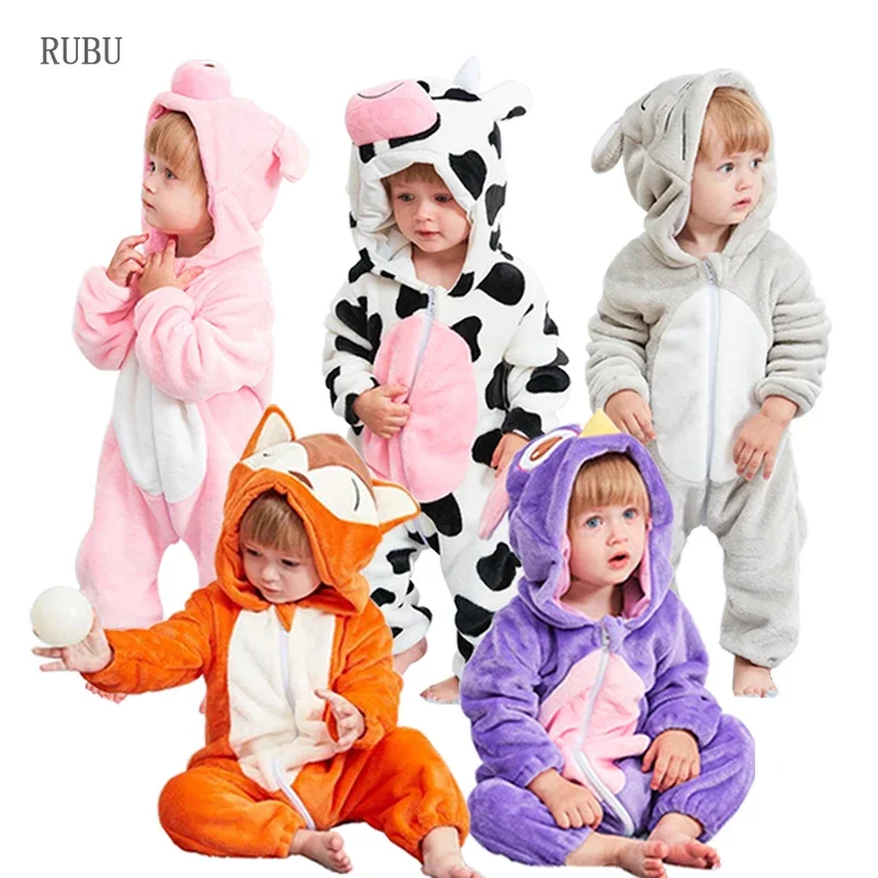 

Infant Romper Baby Boys Girls Jumpsuit New born Bebe Clothing Toddler Pajamas Winter Baby Clothes Panda Romper Baby Costumes