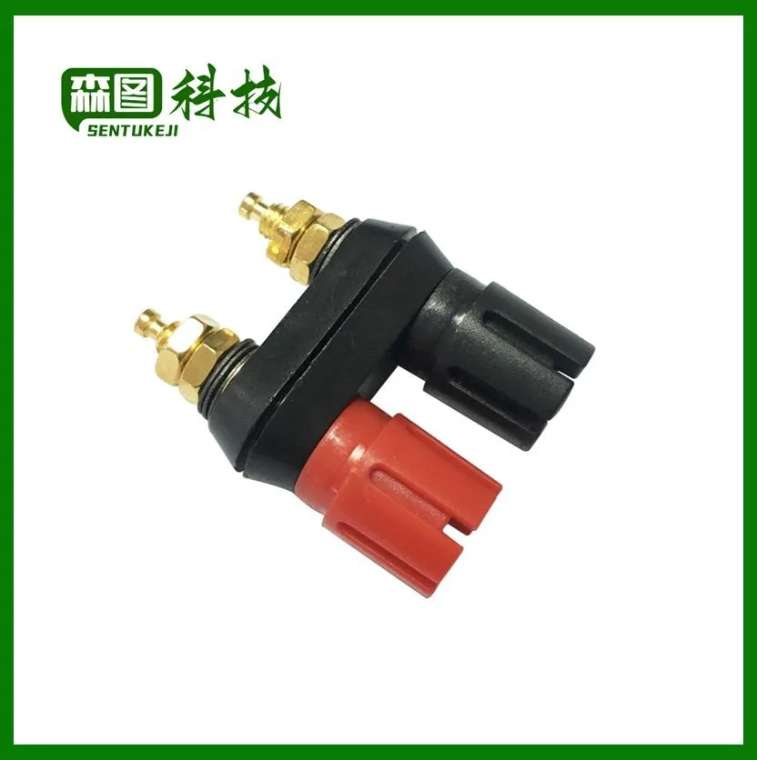 

Quality Banana plugs Couple Terminals Red Black Connector Amplifier Terminal Binding Post Banana Speaker Plug Jack