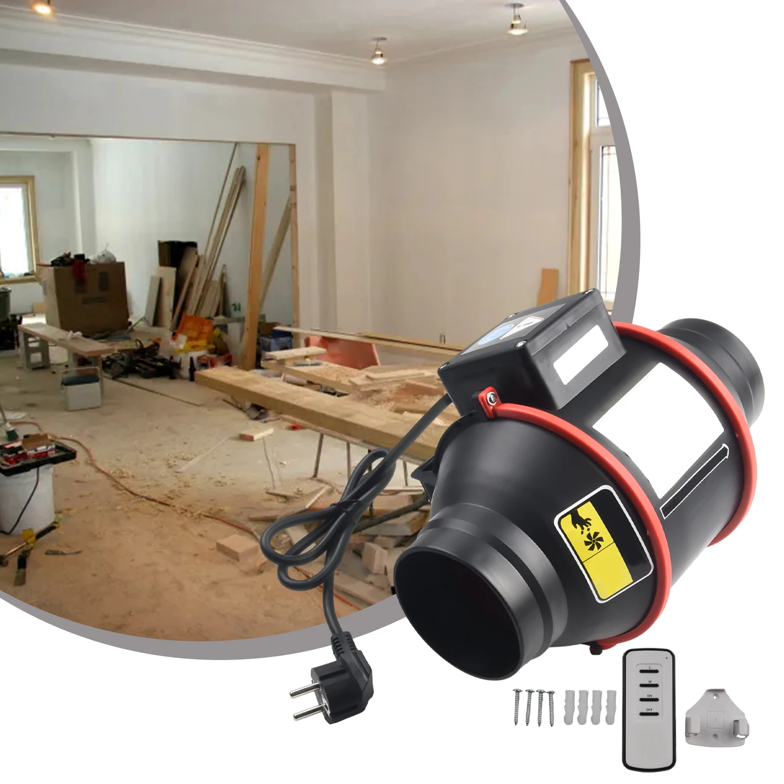 Exhaust Fan Ventilator 1 2500 S/min Adjustable Speed Easy To Install High Performance Instructions Exhaust Fan
Exhaust Fan Ventilator 1 2500 S/min Adjustable Speed Easy To Install High Performance Instructions Exhaust Fan