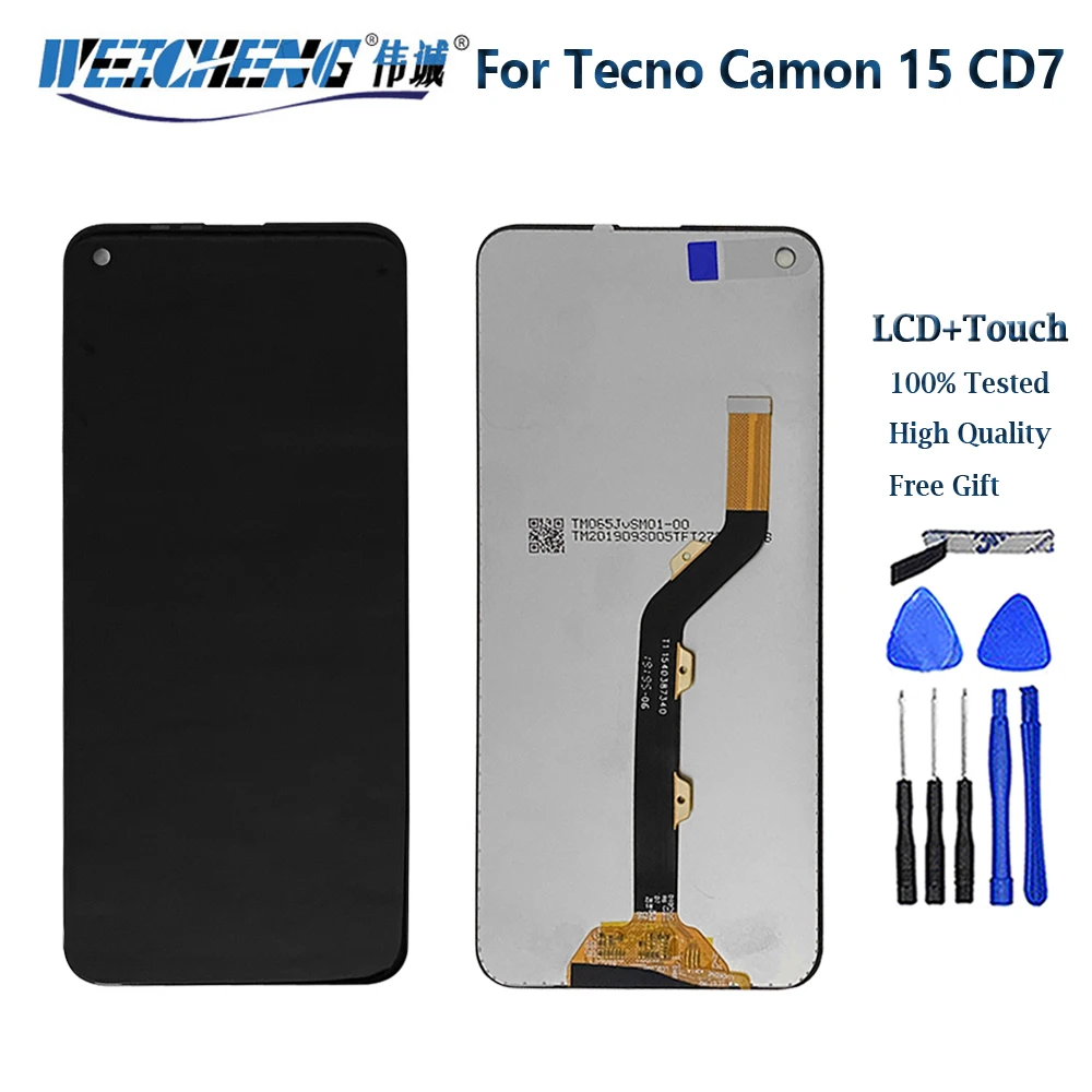 Оригинальный ЖК-дисплей для Tecno Camon 15 CD7, сенсорный экран в сборе для Tecno Camon 15 CD7 Screen Complete Camon15 Air CD6
Оригинальный ЖК-дисплей для Tecno Camon 15 CD7, сенсорный экран в сборе для Tecno Camon 15 CD7 Screen Complete Camon15 Air CD6