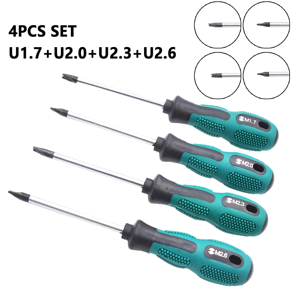 Special-Shaped Screwdriver U-shaped Screwdrivers U1.7 U2.6 Repair Hand Tool Anti Slip Handle Hand Tool Socket Specific
Special-Shaped Screwdriver U-shaped Screwdrivers U1.7 U2.6 Repair Hand Tool Anti Slip Handle Hand Tool Socket Specific