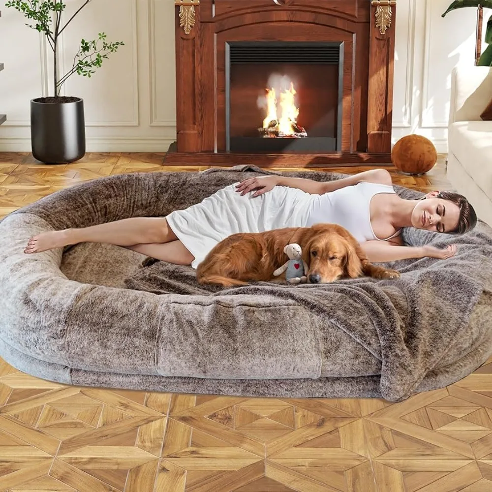 72“x48”x11“ Extra Large Human Dog Bed for People Adults and Pets Litter Box Mattress Cover Toys for Cats Accessories Fur Cap Pet
72“x48”x11“ Extra Large Human Dog Bed for People Adults and Pets Litter Box Mattress Cover Toys for Cats Accessories Fur Cap Pet