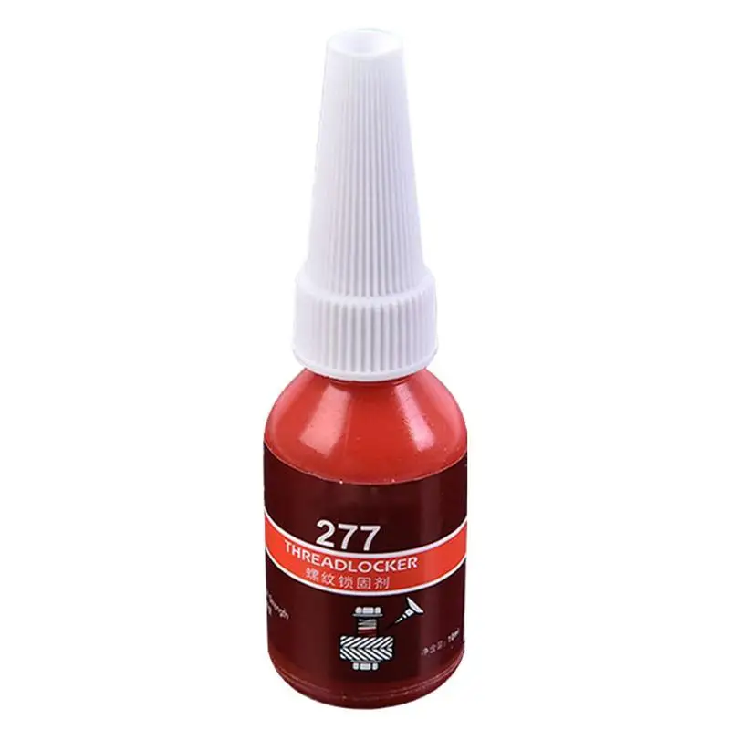 

Red Lock Tight Universal 277 Screw Glue High Viscosity Metal Thread Anti-Loose Seal Lock Agent Anaerobic Curing Metal Glue 10ml