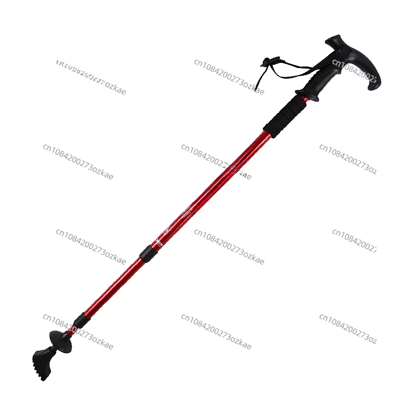 Product Three-Section Curved Handle Aluminum Alloy Alpenstock Walking Stick Walking Stick
Product Three-Section Curved Handle Aluminum Alloy Alpenstock Walking Stick Walking Stick