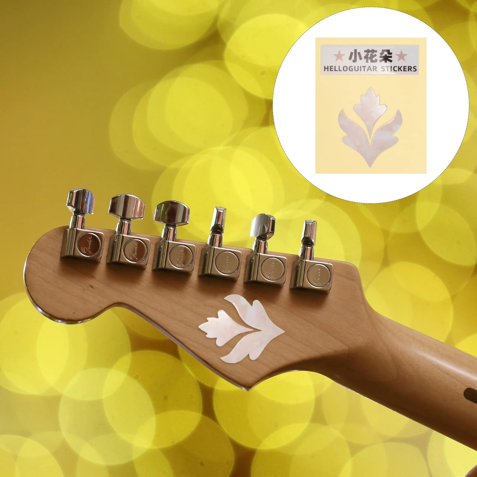 Guitar Sticker Birthday Decoration for Girl Decals Headstock Stickers Electric Small Flowers Fretboard
Guitar Sticker Birthday Decoration for Girl Decals Headstock Stickers Electric Small Flowers Fretboard