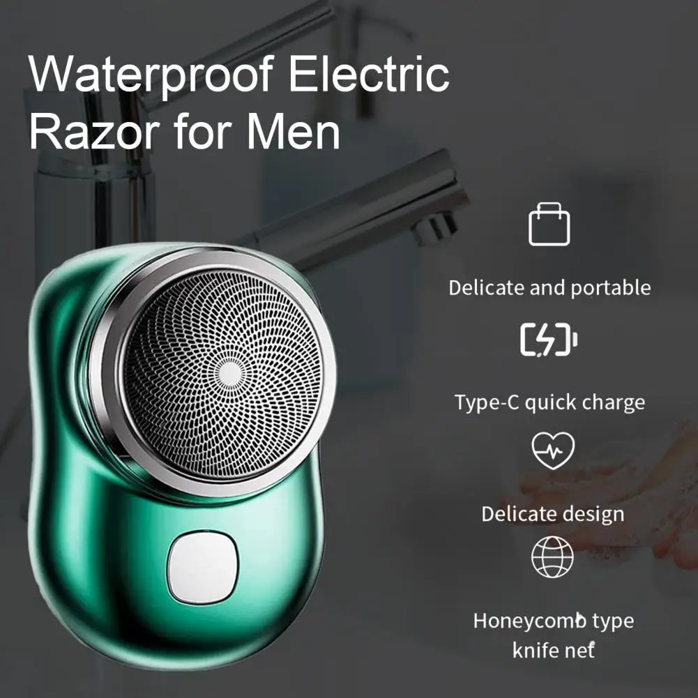 Power Shaver High-speed Low-noise Electric Razor Set Rechargeable Portable Mini Shaver for Men Wet/dry Use Easy One-button
Power Shaver High-speed Low-noise Electric Razor Set Rechargeable Portable Mini Shaver for Men Wet/dry Use Easy One-button