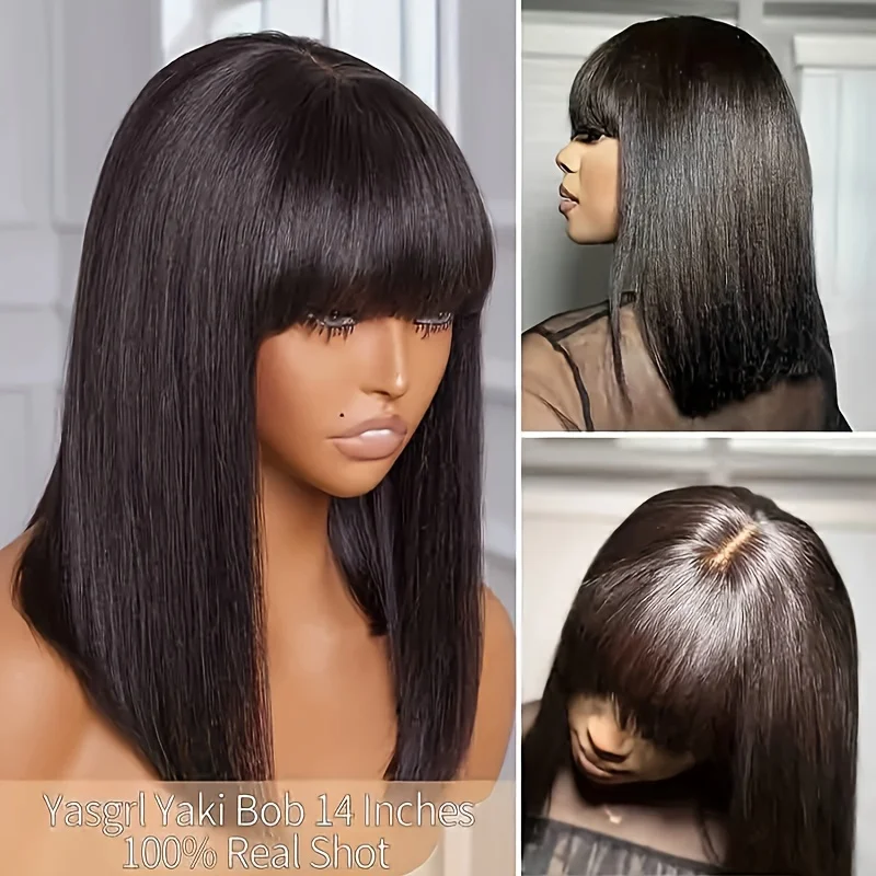 Cheap 3x1 HD Lace Straight Human Hair Wigs Short Bob Wig With Bangs Glueless 8-16 Inch Brazilian Remy Hair Bob Wigs With Bangs
Cheap 3x1 HD Lace Straight Human Hair Wigs Short Bob Wig With Bangs Glueless 8-16 Inch Brazilian Remy Hair Bob Wigs With Bangs
