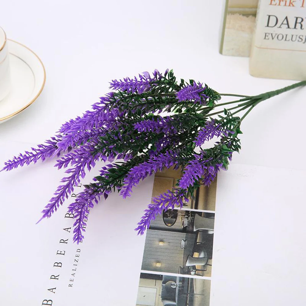 Simulation Bouquet Lavender Bouquet Wedding Artificial Flowers Cold Resistant Lavender Decoration High Quality
Simulation Bouquet Lavender Bouquet Wedding Artificial Flowers Cold Resistant Lavender Decoration High Quality