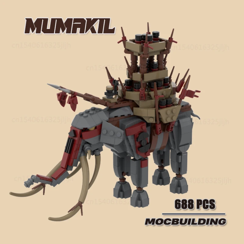 UCS Movie Scenes Moc Building Block Mumakil Model Technology Bricks DIY Assembly Animal Sets Creative Toys Xmas Gifts
UCS Movie Scenes Moc Building Block Mumakil Model Technology Bricks DIY Assembly Animal Sets Creative Toys Xmas Gifts