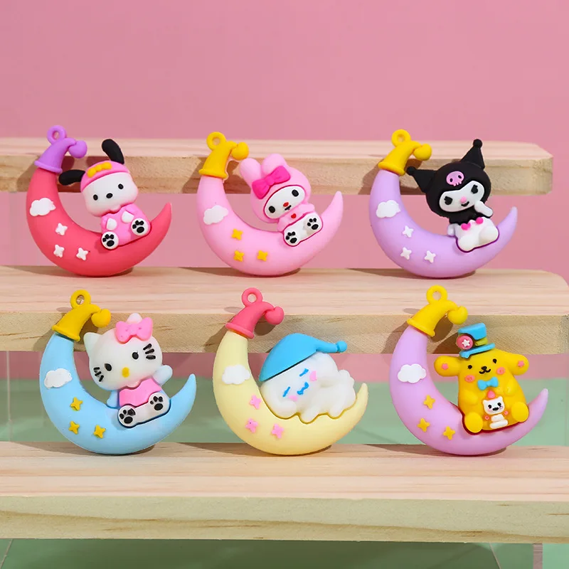 Sanrio Anime Hello Kitty Kuromi Kawaii My Melody Doll Stereoscopic Souvenirs Cute Cartoon Pendant Kids Gift
Sanrio Anime Hello Kitty Kuromi Kawaii My Melody Doll Stereoscopic Souvenirs Cute Cartoon Pendant Kids Gift