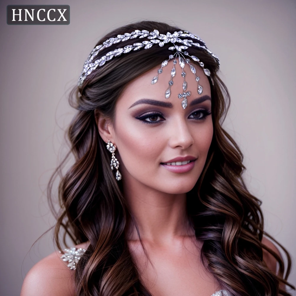HNCCX Fashion Women Rhinestone Double Hair Combs Hair Accessories Handmade Bridal Crystal Forehead Hair Accessories CP469
HNCCX Fashion Women Rhinestone Double Hair Combs Hair Accessories Handmade Bridal Crystal Forehead Hair Accessories CP469