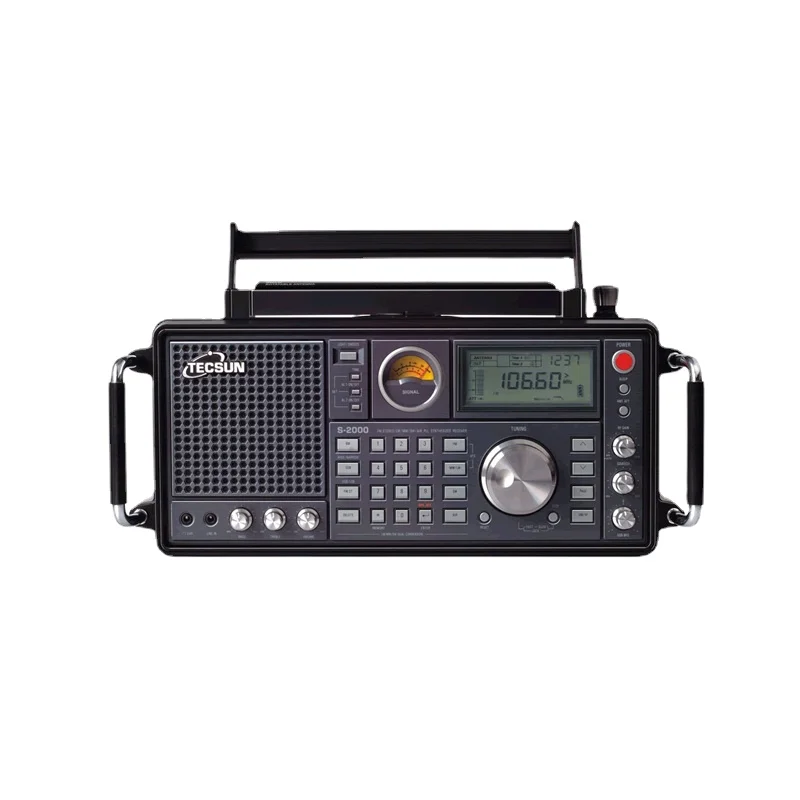 S-2000 Amateur Desktop Ham Radio SSB Dual Conversion FM/MW/SW/LW Air Band High Sensitivity and Good Selectivity Speaker
S-2000 Amateur Desktop Ham Radio SSB Dual Conversion FM/MW/SW/LW Air Band High Sensitivity and Good Selectivity Speaker