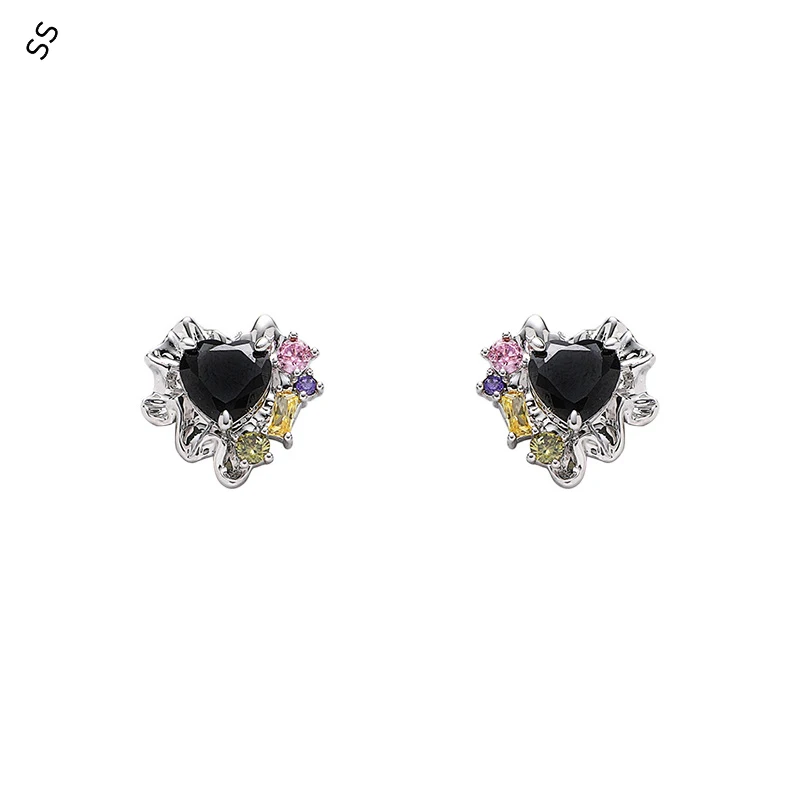 Color Zirconium Love Earrings Female Hip Hop Hot Girl Sweet Cool Senior Fashion Personality Garment Accessories
Color Zirconium Love Earrings Female Hip Hop Hot Girl Sweet Cool Senior Fashion Personality Garment Accessories
