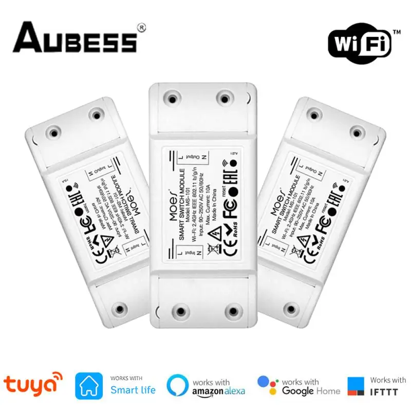 Умный выключатель Tuya с Wi-Fi, "сделай сам", умный дом, выключатель с помощью приложения Smart Life, голосовое управление временем, работает с Alexa Google Home IFTTT
Умный выключатель Tuya с Wi-Fi, "сделай сам", умный дом, выключатель с помощью приложения Smart Life, голосовое управление временем, работает с Alexa Google Home IFTTT