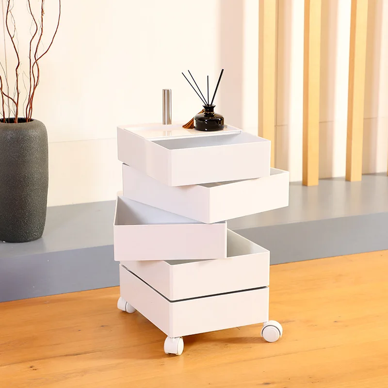 Nordic 360 Revolving Cabinet Removable Bedside Table Ins Sofa Simple Drawer Cosmetics Storage Cabinet
Nordic 360 Revolving Cabinet Removable Bedside Table Ins Sofa Simple Drawer Cosmetics Storage Cabinet