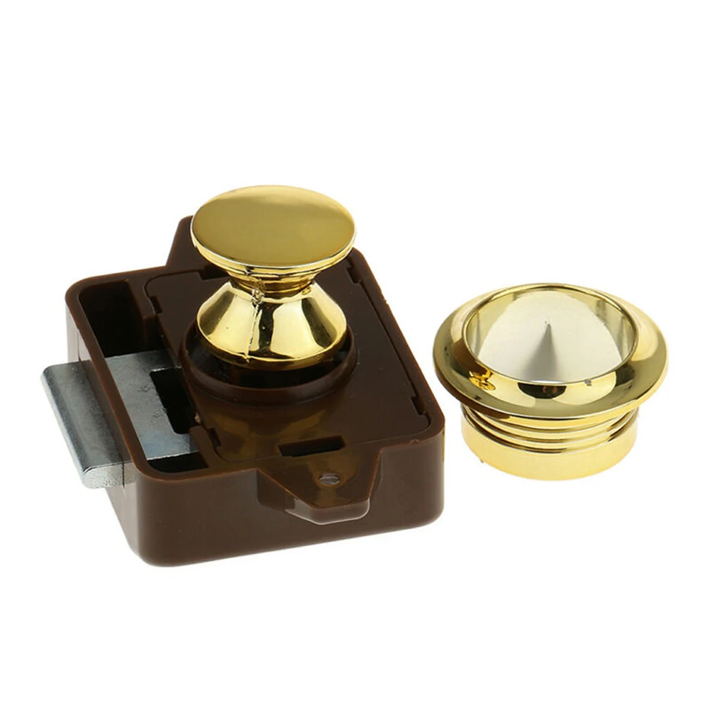 Lock Button Catch Lock 15mm-18mm 26mm Button Catch Lock Cabinet Camper Caravan Cupboard Door Latch Knob Motorhome
Lock Button Catch Lock 15mm-18mm 26mm Button Catch Lock Cabinet Camper Caravan Cupboard Door Latch Knob Motorhome