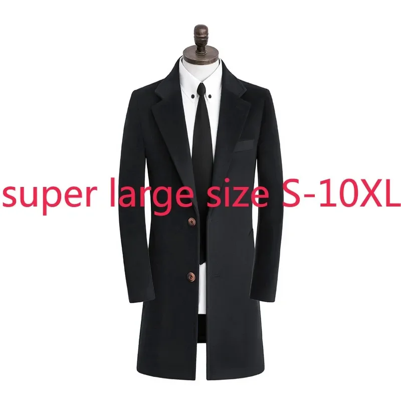 New Arrival Autumn Winter Double Face Cashmere Woolen Coat Men Long Super Large Casual Single Breasted Thick Plus Size S-9XL10XL
New Arrival Autumn Winter Double Face Cashmere Woolen Coat Men Long Super Large Casual Single Breasted Thick Plus Size S-9XL10XL
