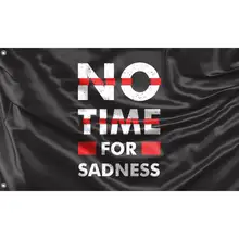 No Time For Sadness Flag | Unique Design Print | Hiqh Quality Materials | Size - 3x5 Ft / 90x150 cm
No Time For Sadness Flag | Unique Design Print | Hiqh Quality Materials | Size - 3x5 Ft / 90x150 cm
