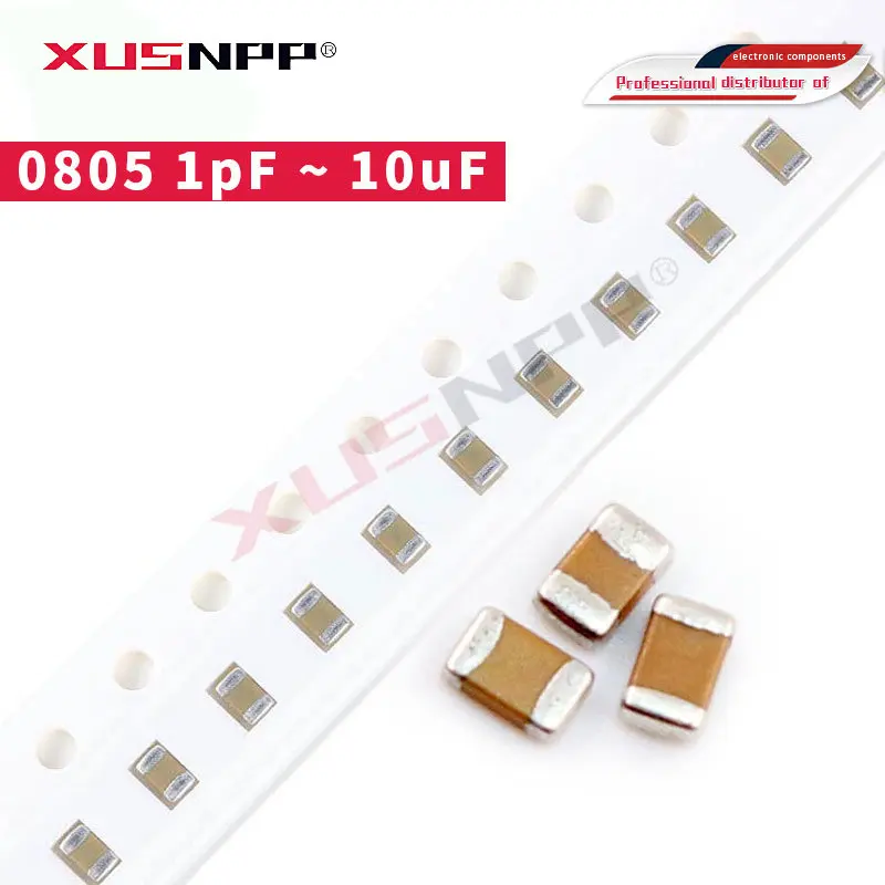 

100 шт. 0805 smd конденсатор керамический 1PF-10UF 20PF 220PF 330PF 680PF 4.7NF 22NF 33NF 10NF 220NF 1UF 2,2 UF 4,7 UF 10UF конденсаторы