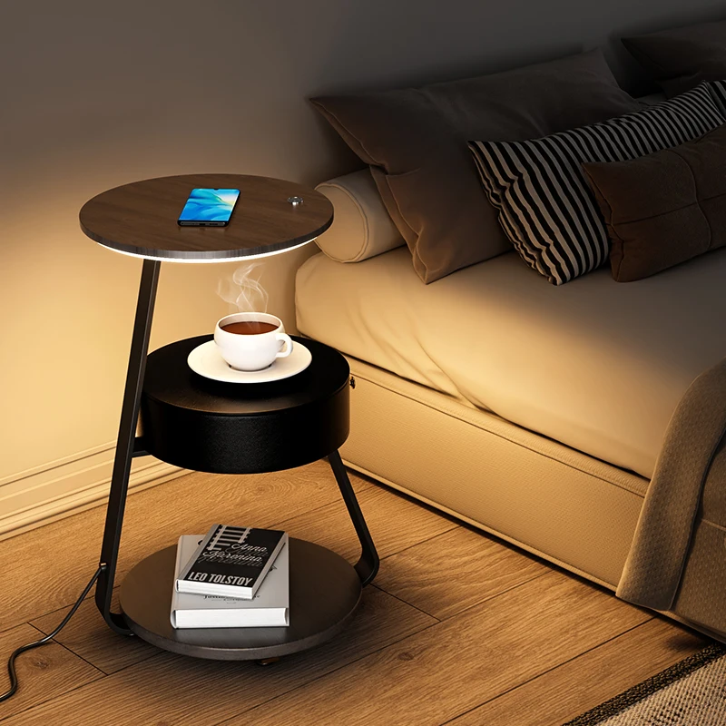 Smart Bedside Table with Light Simple Modern Wireless Charging Solid Wood Small Coffee Table Internet Celebrity Bedroom
Smart Bedside Table with Light Simple Modern Wireless Charging Solid Wood Small Coffee Table Internet Celebrity Bedroom