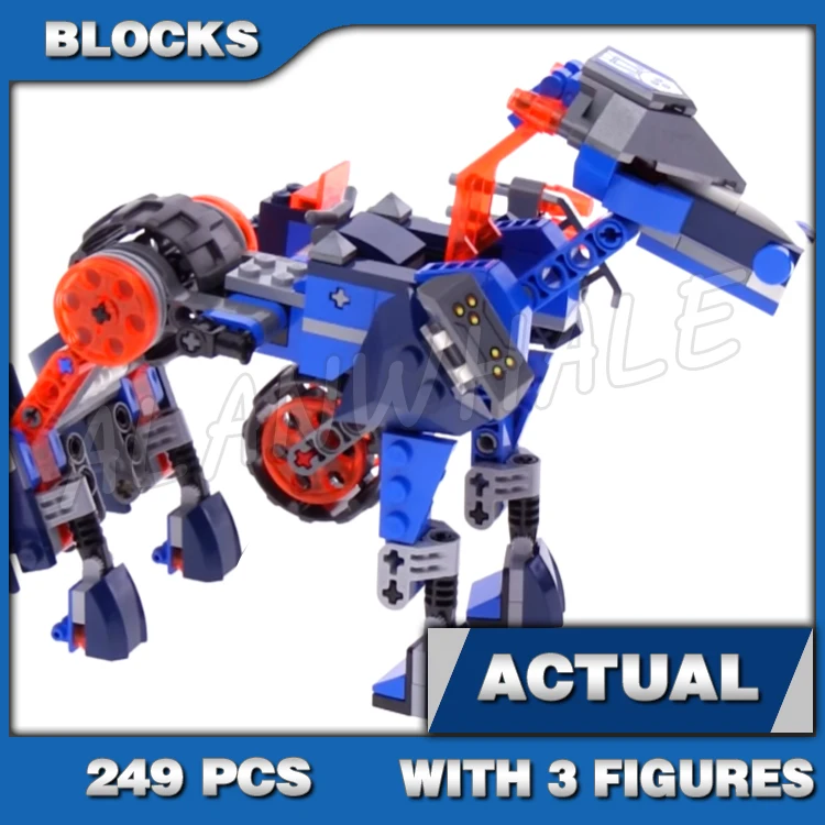 249 шт., набор строительных блоков 2 в 1: Рыцари Nexoes's Mecha Horse Turbo Jouster Mode Flame Thrower 10485, совместимы с моделями
249 шт., набор строительных блоков 2 в 1: Рыцари Nexoes's Mecha Horse Turbo Jouster Mode Flame Thrower 10485, совместимы с моделями
