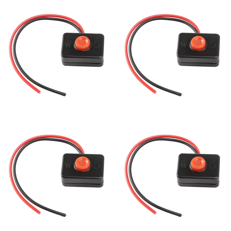 4X DC 12V2A Adhesive Base Push Button Momentarily Action Wired Switch For Automobiles
4X DC 12V2A Adhesive Base Push Button Momentarily Action Wired Switch For Automobiles