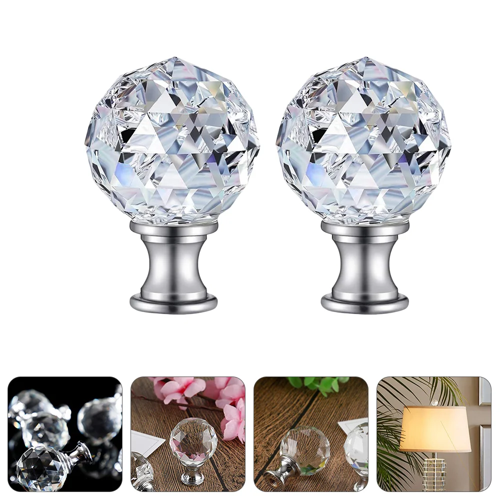 Window Curtain Rod Lamp Shade Finials Decorative Finial for Lamp Shade Floor Lamp Finial Knob Lampshade Finial Decor
Window Curtain Rod Lamp Shade Finials Decorative Finial for Lamp Shade Floor Lamp Finial Knob Lampshade Finial Decor