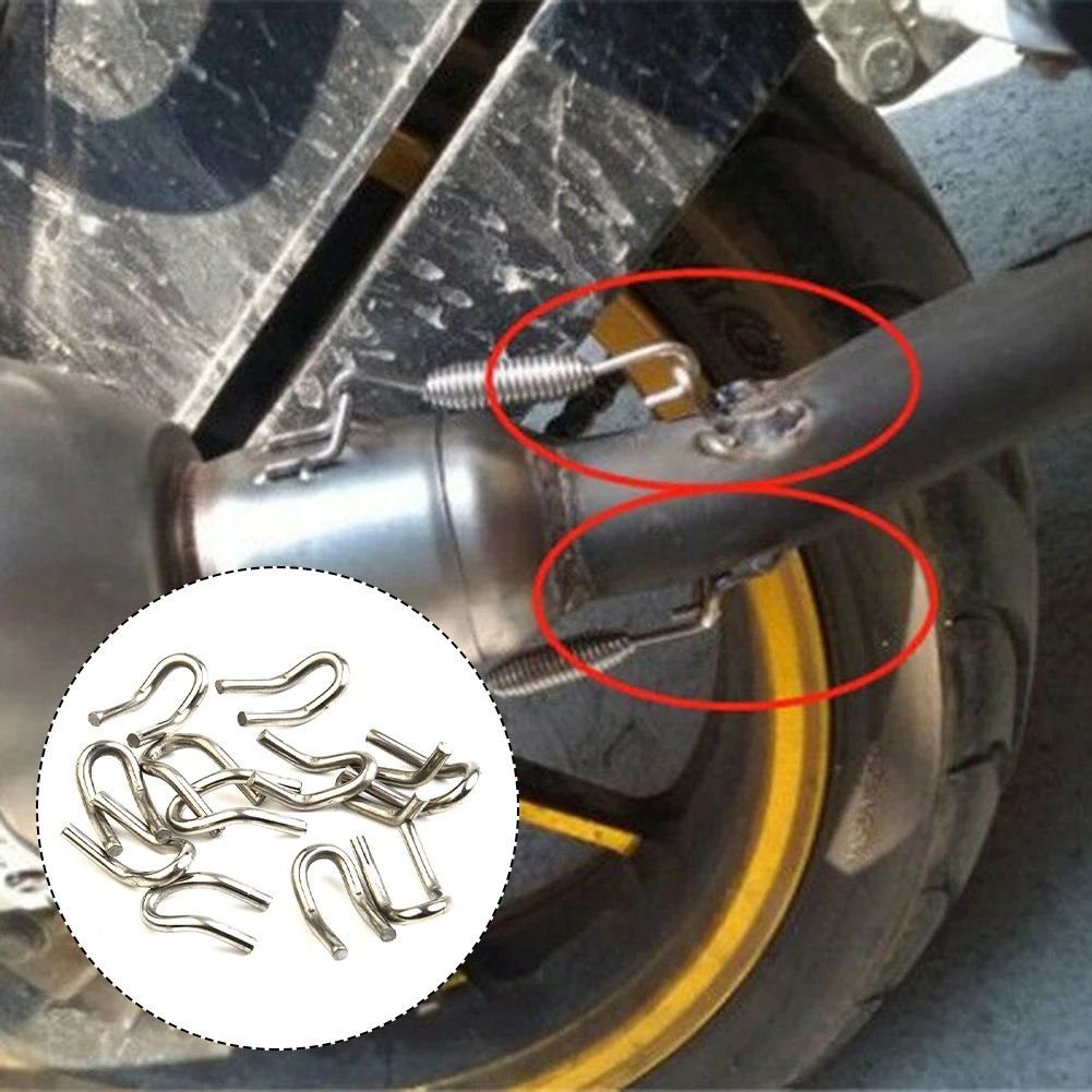 12Pcs/Set Motorcycle Exhaust Spring U Hook Telescopic Fixed Scooter Escape Adapter Moto Scooter Exhaust Pipe Muffler Parts
12Pcs/Set Motorcycle Exhaust Spring U Hook Telescopic Fixed Scooter Escape Adapter Moto Scooter Exhaust Pipe Muffler Parts