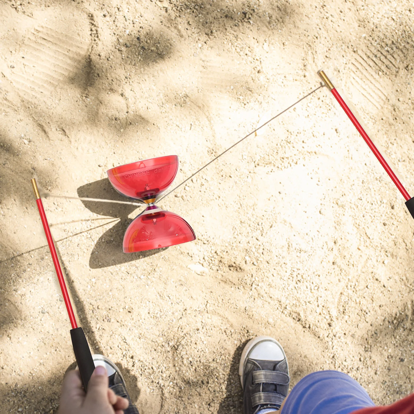 Diabolo S Jugglingdiabolos Sticks Games Camping Crystal Fitness Trick Flight Plaything Beginner Yoyo Chinese Bearing
Diabolo S Jugglingdiabolos Sticks Games Camping Crystal Fitness Trick Flight Plaything Beginner Yoyo Chinese Bearing