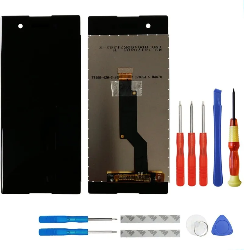 

LCD touch screen digitizer assembly compatible withfor Sony XA1 (black without frame)