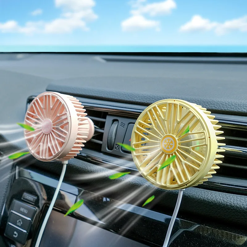 3-speed Car Seat Back Cooling Fan USB Charge Dual Head Fan 360 Degree Rotation Neck Cooler for Summer Car Accessories
3-speed Car Seat Back Cooling Fan USB Charge Dual Head Fan 360 Degree Rotation Neck Cooler for Summer Car Accessories
