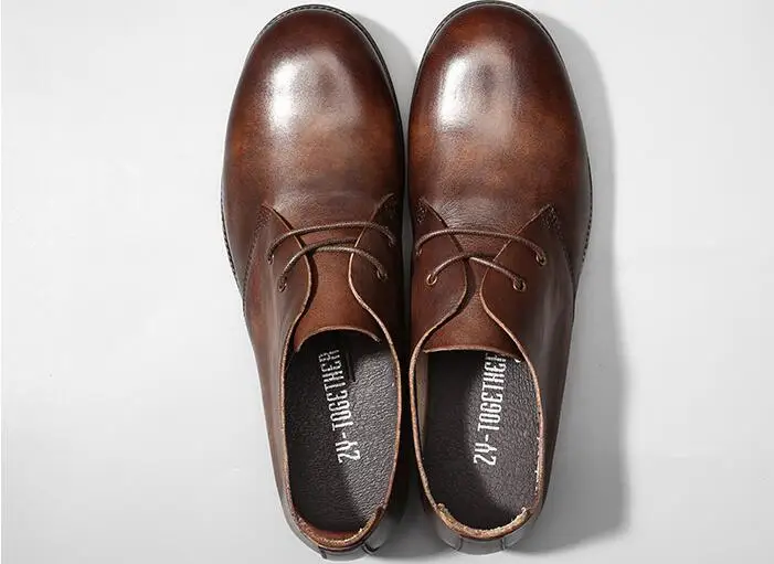 New style Winter Fashion Korean shoes Formal Genuine LeatherHigh Top Round toe Men's shoes casual shoes
New style Winter Fashion Korean shoes Formal Genuine LeatherHigh Top Round toe Men's shoes casual shoes