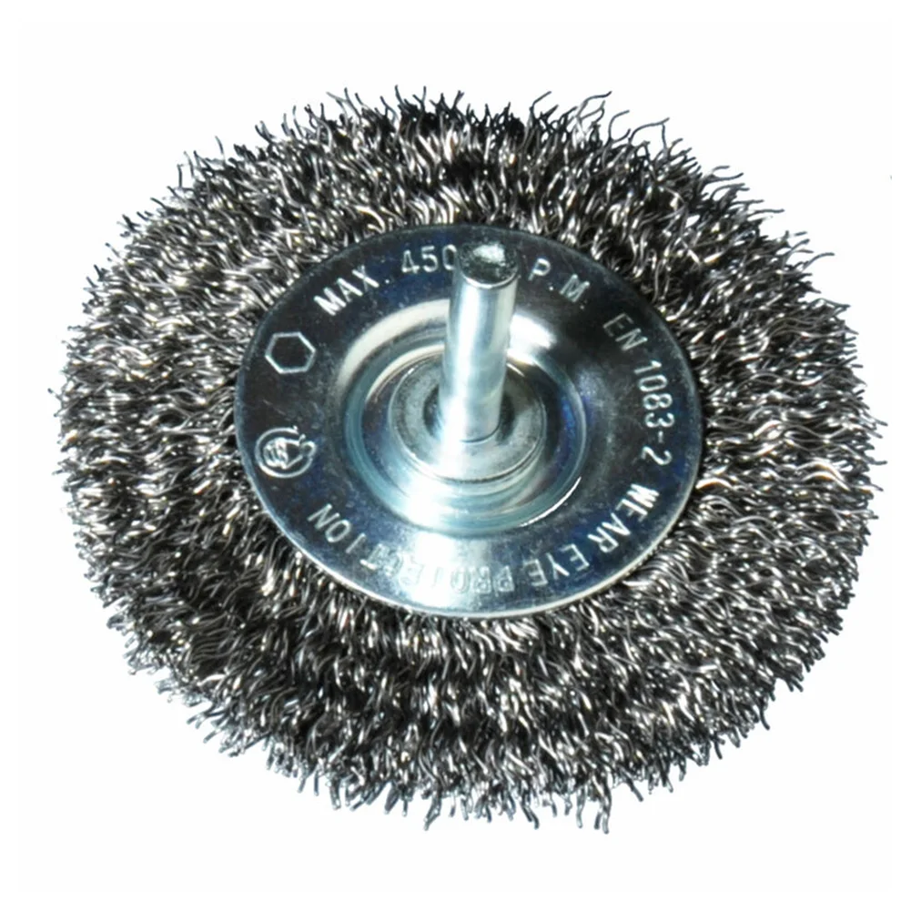 1Pc 4inch Drill Brush Wire Wheel Brush 6mm Shank For Rust Removal Painting Dust Burrs Cleaning Polishing Bit Rotary Tool Grinder
1Pc 4inch Drill Brush Wire Wheel Brush 6mm Shank For Rust Removal Painting Dust Burrs Cleaning Polishing Bit Rotary Tool Grinder