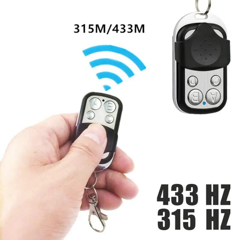 

Blue Light 433.92MHZ Copy Remote Controller Metal Clone Remotes Auto Copy Duplicator For Gadgets Car Home Garage door