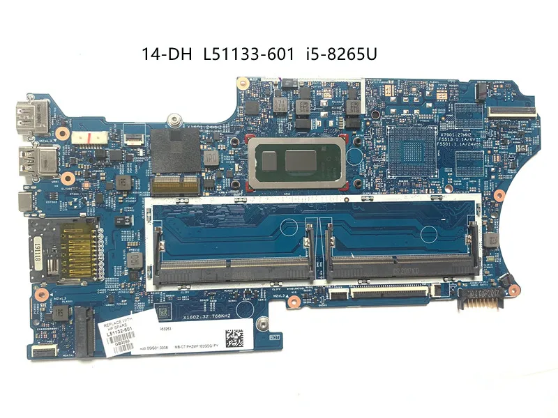 For Hp Pavilion X360 Convertible 14-DH Laptop Motherboard With I3-8145U i5-8265U L51133-601 L51133-001 18742-1 448.0GG02.0011
For Hp Pavilion X360 Convertible 14-DH Laptop Motherboard With I3-8145U i5-8265U L51133-601 L51133-001 18742-1 448.0GG02.0011