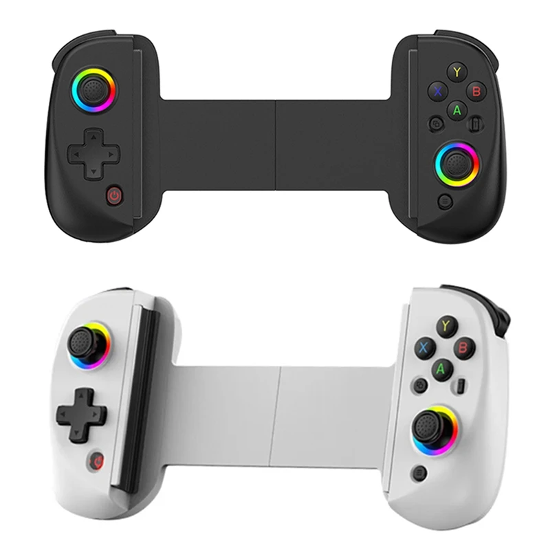 Телескопический игровой контроллер D8, RGB игровой контроллер для Android, IOS, PS3, PS4, ПК с 6 осями вибрации
Телескопический игровой контроллер D8, RGB игровой контроллер для Android, IOS, PS3, PS4, ПК с 6 осями вибрации