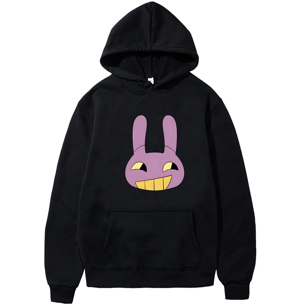 

The Amazing Digital Circus Hoodies Women Harajuku Aesthetic Kawaii Jax Clothes Unisex Cute Rabbit Vintage Pullovers Sweatshirts