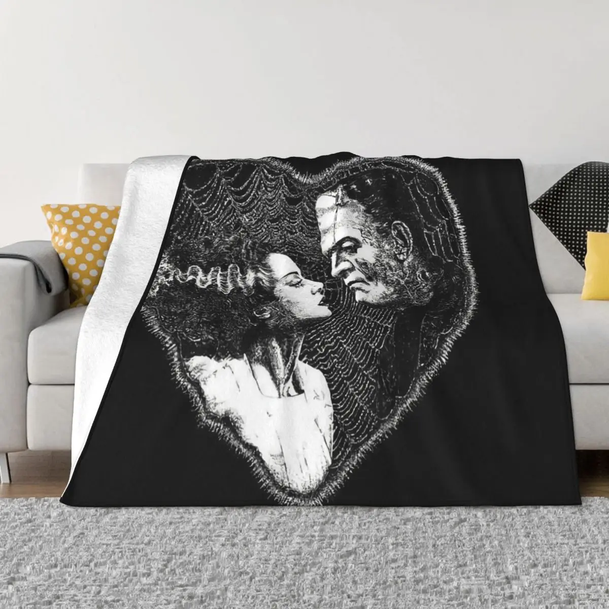 Horror Film Bride Of Frankenstein Blankets Warm Flannel Halloween Horror Movie Throw Blanket for Bed Couch Bedspread
Horror Film Bride Of Frankenstein Blankets Warm Flannel Halloween Horror Movie Throw Blanket for Bed Couch Bedspread