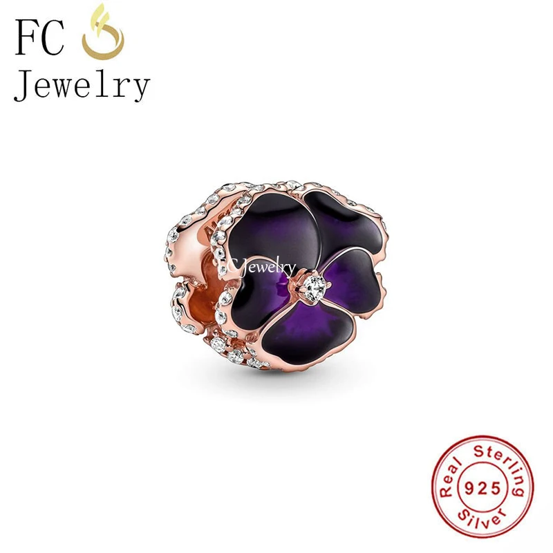 FC ювелирные изделия подходят оригинальные Подвески Браслет Pulsera 925 Стерлинговое Серебро фиолетовая эмаль цветок бусины подвеска Berloque 2022 Весна
FC ювелирные изделия подходят оригинальные Подвески Браслет Pulsera 925 Стерлинговое Серебро фиолетовая эмаль цветок бусины подвеска Berloque 2022 Весна