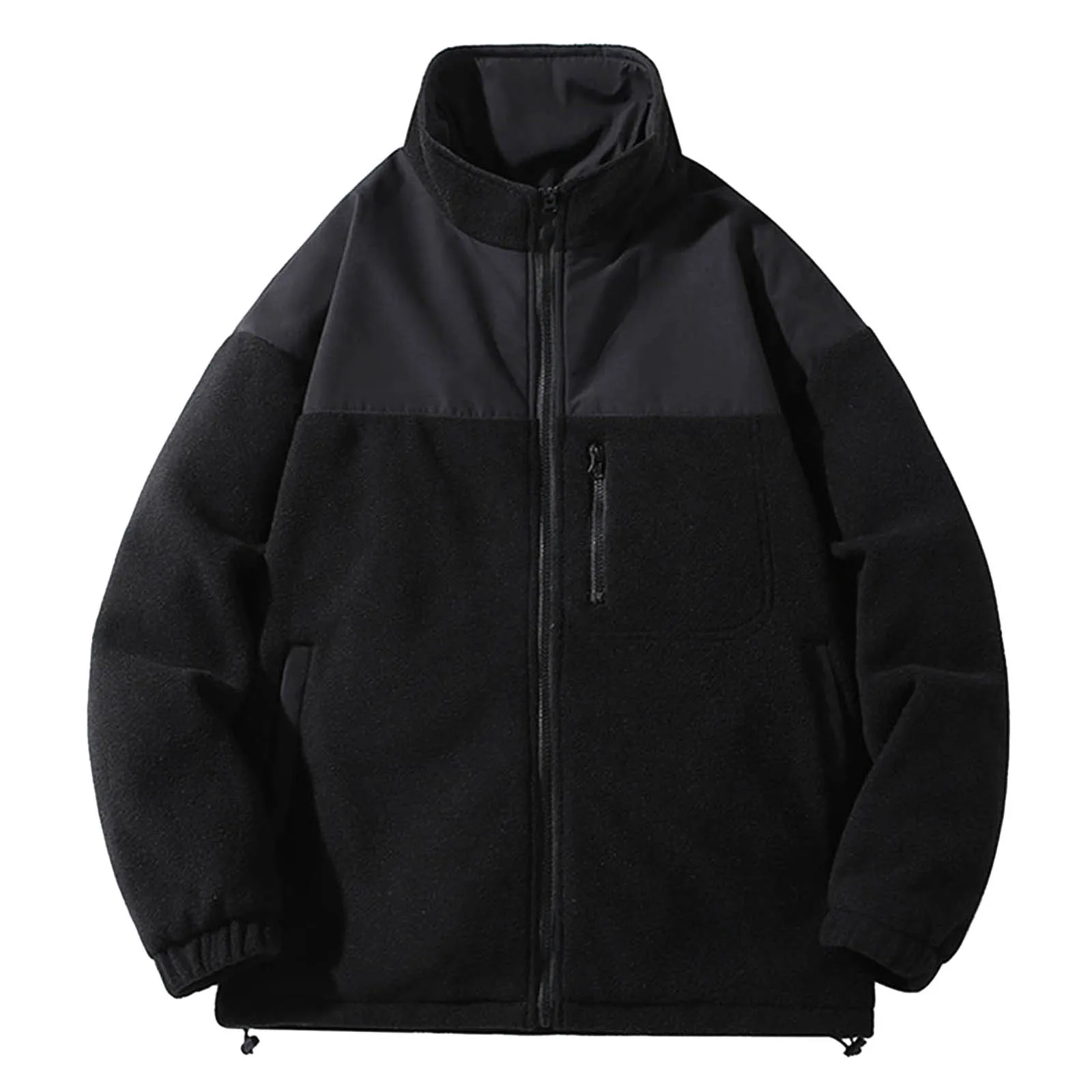 Men's Winter Jacket Padding Warm Windbreaker Jacket Fur Lined Stand Collar Coat Male Loose Patchwork Fleece Jacket Windbreaker
Men's Winter Jacket Padding Warm Windbreaker Jacket Fur Lined Stand Collar Coat Male Loose Patchwork Fleece Jacket Windbreaker