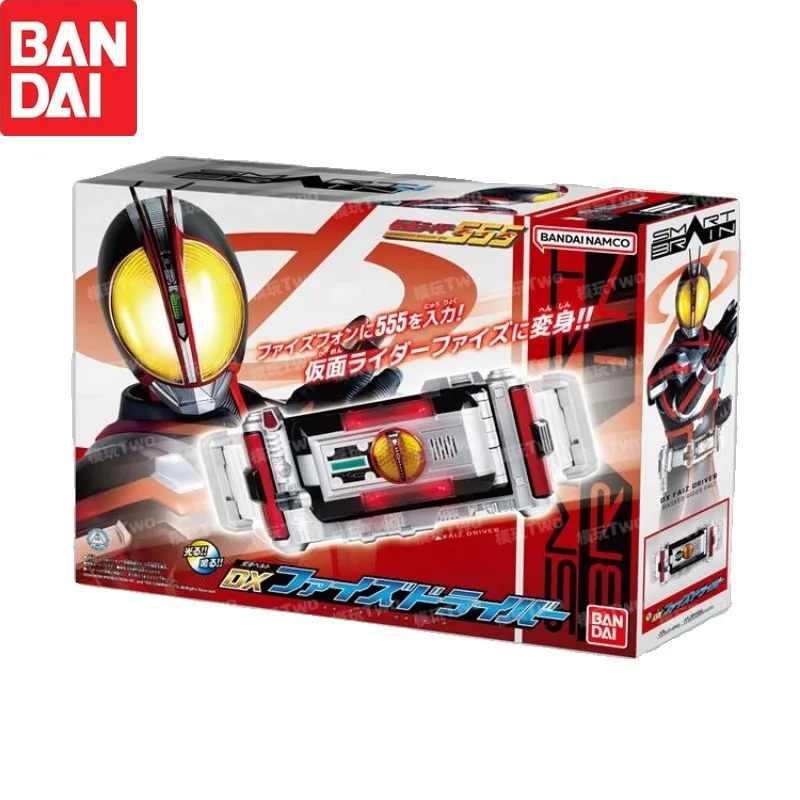 

BANDAI Kamen Rider Action Figure DX 555 FAIZ Driver Sound and Light Linkage Transformation Belt Anime Model Toy