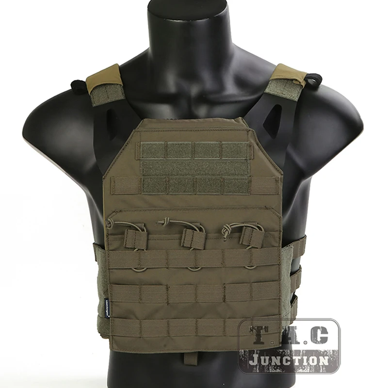 Emerson Tactical JPC Assault Lightweight Combat Vest RANGER GREEN Body Armor Adjustable MOLLE+ Plates Jumpable Plate Carrier
Emerson Tactical JPC Assault Lightweight Combat Vest RANGER GREEN Body Armor Adjustable MOLLE+ Plates Jumpable Plate Carrier