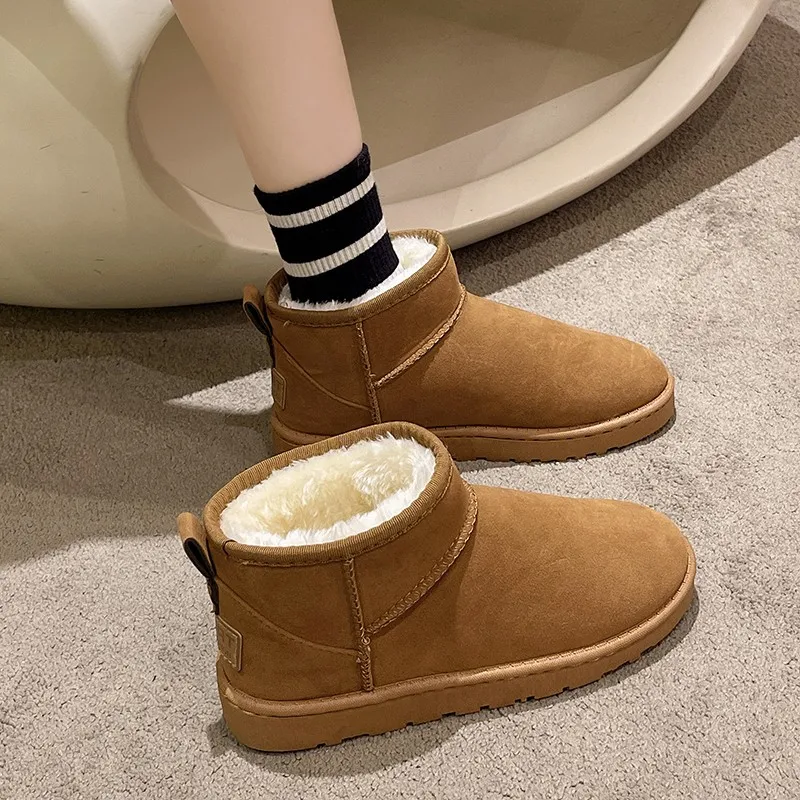 Ankle Flats Platform Women Snow Boots Suede Plush Warm Casual Shoes 2023 Winter New Thick Goth Fashion Shoes Chelsea Women Boots
Ankle Flats Platform Women Snow Boots Suede Plush Warm Casual Shoes 2023 Winter New Thick Goth Fashion Shoes Chelsea Women Boots