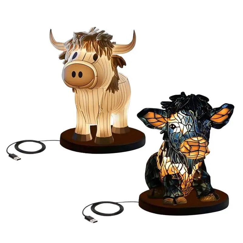 Animal Table Lamp Desk Lamp Cute Western Table Lamp Highland Cow Light Desk Lamp Vintage Animal Nightstand Lamp For Living Room
Animal Table Lamp Desk Lamp Cute Western Table Lamp Highland Cow Light Desk Lamp Vintage Animal Nightstand Lamp For Living Room