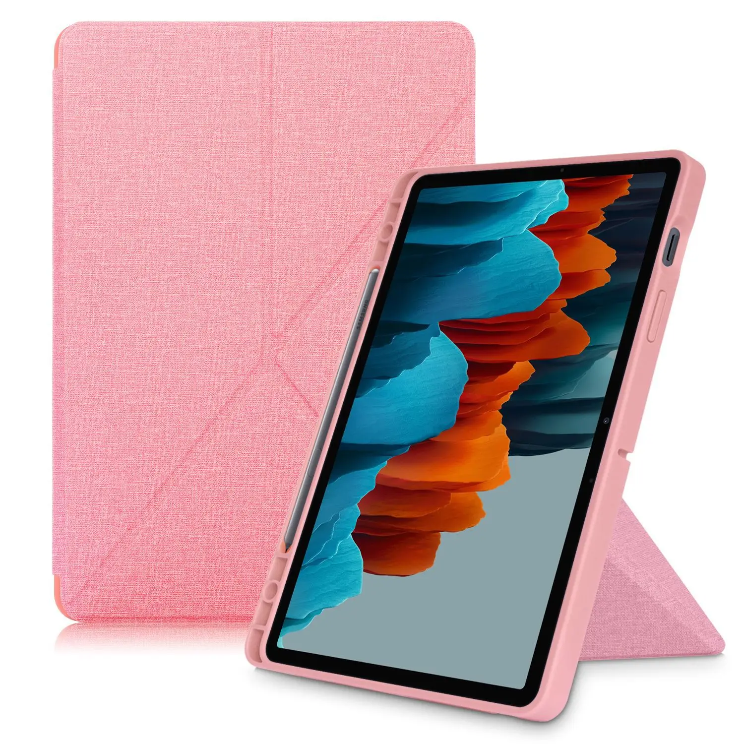 Case For Samsung Galaxy Tab S7 S8 Plus Thin Magnetic Stand Cover For Galaxy Tab S7 FE Auto Sleep Wake Smart Case
Case For Samsung Galaxy Tab S7 S8 Plus Thin Magnetic Stand Cover For Galaxy Tab S7 FE Auto Sleep Wake Smart Case